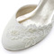 Scarpe da sposa ricamate in pizzo scarpe da festa con tacco in vetro di vino - Pagina 4