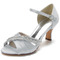 Scarpe da sposa con farfalla in raso, scarpe da damigella d'onore verdi con tacco a spillo con tacco a spillo - Pagina 3