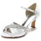 Scarpe da sposa con farfalla in raso, scarpe da damigella d'onore verdi con tacco a spillo con tacco a spillo - Pagina 1