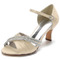 Scarpe da sposa con farfalla in raso, scarpe da damigella d'onore verdi con tacco a spillo con tacco a spillo - Pagina 4