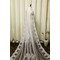 Velo in pizzo monostrato accessori da sposa velo da sposa bianco avorio con velo pettine in metallo - Pagina 4