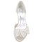 Scarpe da sposa plus size scarpe singole fiocco sandali da festa in raso - Pagina 2