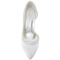 Scarpe da sposa con strass a punta in raso di seta e scarpe da sposa con tacco a spillo - Pagina 2