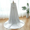 Mantello da sposa scialle con cappuccio in raso lungo colore scialle - Pagina 2