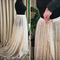 Gonna da sposa staccabile Gonna brillante Gonna sovrapposta Strascico da sposa Gonna staccabile Tulle - Pagina 4