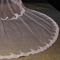 Velo di nozze multi layered cerimoniale merletto freddo pizzo lungo tessuto - Pagina 5
