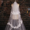 Velo di nozze multi layered cerimoniale merletto freddo pizzo lungo tessuto - Pagina 4