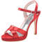 Sandali da donna personalizzati con cinturino sottile incrociato di fascia alta scarpe da sposa in raso scarpe da banchetto - Pagina 10