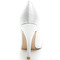 Scarpe da sposa a punta da donna scarpe in raso con strass tacco alto moda - Pagina 10