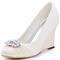 Scarpe da donna con tacco alto con zeppa da 10 cm e scarpe da sposa con tacco a barca - Pagina 1