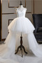Vestito da sposa Asimmetrico Asimmetrico A livelli Chiusura lampo - Pagina 4