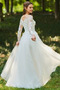 Vestito da sposa Tulle Primavera Vita naturale Sala Triangolo invertito - Pagina 2
