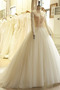 Vestito da sposa Maniche lunghe A-line All Aperto Perline Triangolo invertito - Pagina 3