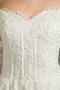 Vestito da nozze Satin A-line Inverno Pieghe Vita naturale Maniche illusione - Pagina 4