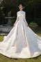 Vestito da sposa Allacciare A-line Sala Maglietta Satin Formale - Pagina 1