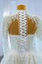 Vestito da sposa Sirena Collo alto Lussuoso Drappeggiato Ciondolo accentato gioiello - Pagina 8