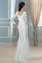 Vestito da sposa Lunghezza piano Elegante Fusciacche Vita dell'Impero - Pagina 2