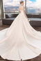 Vestito da sposa Senza schienale A-line Applicato Formale Raso - Pagina 2