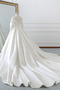 Vestito da nozze Maniche lunghe Formale A-line Maglietta Coda a Strascico Cattedrale - Pagina 4