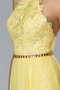 Vestito da ballo Vita naturale Cintura in rilievo Banchetto Senza maniche - Pagina 5
