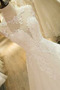 Vestito da sposa Tulle Formale Paletta Allacciare Medio Principessa - Pagina 5
