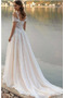 Abito da sposa Tulle Primavera Vita naturale Fuori dalla spalla - Pagina 2