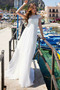 Vestito da sposa Drappeggiato Strascico spazzata Vita naturale - Pagina 1