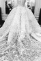 Vestito da sposa Coda A Strascico Corto Medio Sovrapposizione di pizzo - Pagina 2