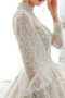 Vestito da sposa Perline Raso Vita naturale Inverno Maglietta - Pagina 6