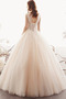 Vestito da sposa A-line Con fiocchi Lunghezza piano Formale Multi-strato. - Pagina 2