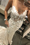 Vestito da sposa Sirena Lungo Senza schienale Rosetta accentato - Pagina 1