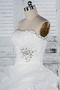 Vestito da sposa Asimmetrico Esclusivo Bianca Senza maniche Spiaggia - Pagina 4