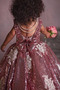 Vestito da fiore ragazza Senza schienale A-line Formale Bowknot - Pagina 5