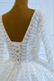 Vestito da sposa Autunno A-line Drappeggiato Vintage Coda a Strascico corto - Pagina 9