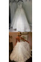 Vestito da sposa Senza schienale Caviglia Autunno Stellato Scollo a v - Pagina 3