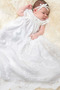 Vestito di battesimo Maniche a palloncino Con fiocchi Principessa - Pagina 1