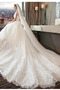 Vestito da sposa Senza schienale Vita naturale Autunno Maniche cotta - Pagina 2