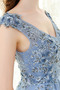 Vestito da ballo Satin Vita naturale A-line Ciondolo accentato gioiello - Pagina 5
