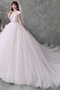 Vestito da nozze Tulle Paletta A-line Pudica All Aperto Inverno - Pagina 3