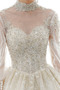 Vestito da sposa Perline Raso Vita naturale Inverno Maglietta - Pagina 4