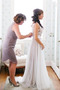 Vestito da sposa Sala Bateau Elegante Applicato Pizzo Primavera - Pagina 2