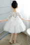 Vestito dalla bambina Tulle Vita naturale Matrimonio A-line Autunno - Pagina 2