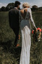 Vestito da sposa Semplici Pizzo Medio Pizzo Senza schienale Vita naturale - Pagina 4
