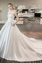 Vestito da sposa Senza schienale A-line Applicato Formale Raso - Pagina 4