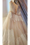 Vestito da sposa Vita naturale Pizzo Medio A-line Estate Senza maniche - Pagina 5