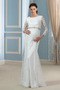 Vestito da sposa Lunghezza piano Elegante Fusciacche Vita dell'Impero - Pagina 1