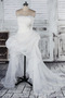 Vestito da sposa Asimmetrico Esclusivo Bianca Senza maniche Spiaggia - Pagina 1