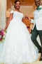 Vestito da sposa Maniche corte Fuori dalla spalla Chiesa Vita naturale - Pagina 1