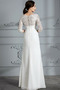 Vestito da sposa Maniche lunghe 3/4 Perline Elegante Maglietta - Pagina 2
