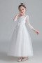 Vestito dalla bambina Matrimonio Inverno Perline Vendita Maniche lunghe - Pagina 1
